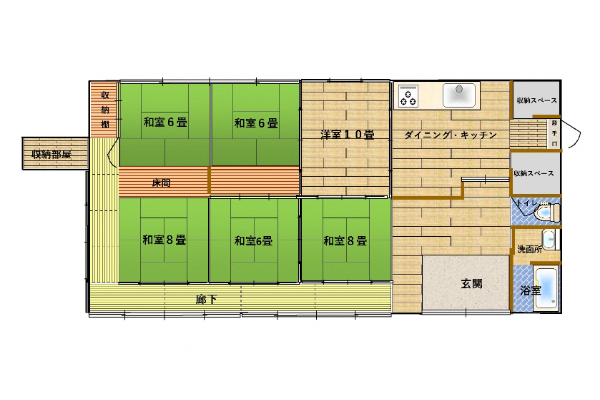 No206　＃田園に囲まれたのどかな場所にある物件