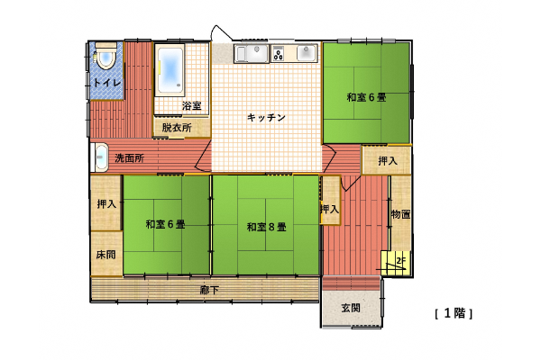 No215#補修不要で即入居可能な物件